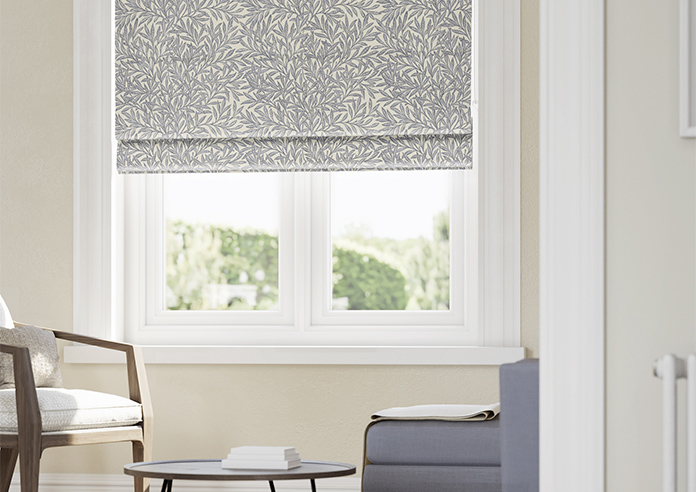 William Morris At Home Willow, Indigo - Twist&Fit Roman Blind - Image 5